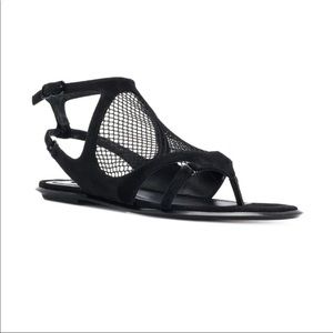 Worn once Alexander Wang Gaia Fishnet Sandals 39.5